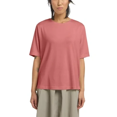 Abbildung von Jack Wolfskin Travel Sport Tshirt, Damen, Größe: XL, Mineral red heather