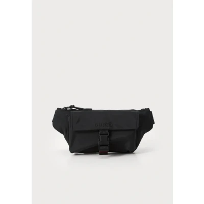 Abbildung von HUGO Herren Marsel Bumbag Verstellbare Gürteltasche mit tonalem Logo Schwarz001 Stck