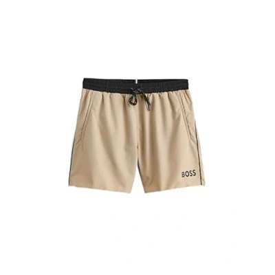 Abbildung von BOSS Starfish Badeshorts, Herren, Größe: XL, Light beige
