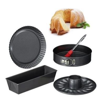 Abbildung von relaxdays Backform Set 5 teilig