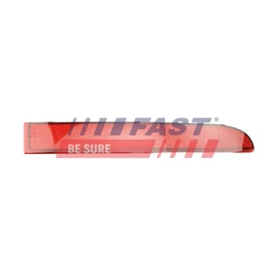 Abbildung von FAST FT87904 Rückstrahler Rot links ohne Steckdose, Glühlampe MERCEDES BENZ: Sprinter 3 t Kastenwagen, 3.5 Kastenwagen