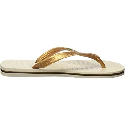 Abbildung von Ipanema Damen CLAS Brasil II Fem Zehentrenner, 8010 beige/Gold, 41/42 EU