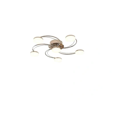 Abbildung von Lindby Rouven LED Deckenleuchte, Spiralform, 6 fl.