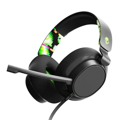 Abbildung von Skullcandy SLYR Kabelgebundenes Multi Platform Over Ear Gaming Headset für Xbox, PlayStation und PC Grün