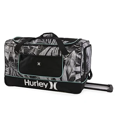 Abbildung von Hurley Rollende Reisetasche, Tropisches Grau, Rolling Duffel