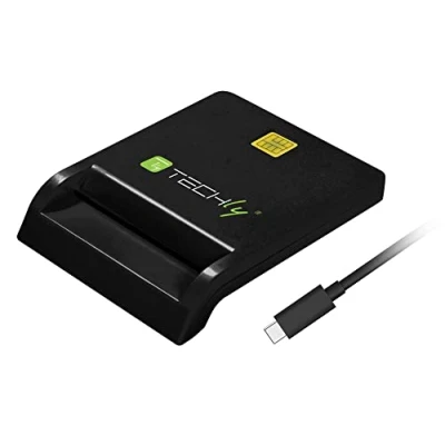 Abbildung von TECHLY 108521 Smart Kartenleser USB CÂ kompakt weiÃ