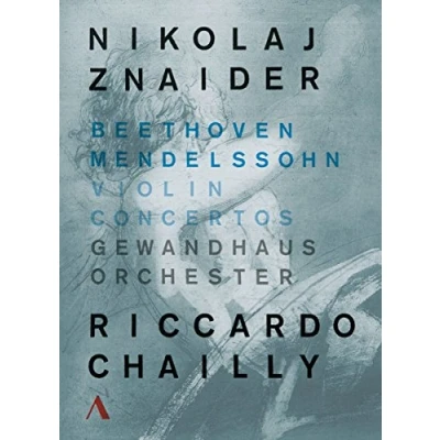 Abbildung von Nikolaj Znaider: Violin Concertos Beethoven &amp; Mendelssohn [Blu ray]