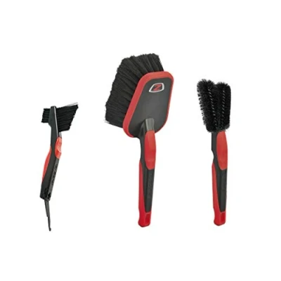 Abbildung von ZEFAL ZB Fahrrad Reinigungsbürsten Set. Schwarz/Rot