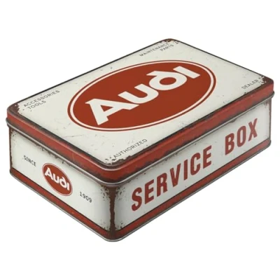Abbildung von Nostalgic Art Vorratsdose Flach Audi Service Box