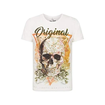 Abbildung von KEY LARGO Herren Shirt MT Triangle Skull weiß M