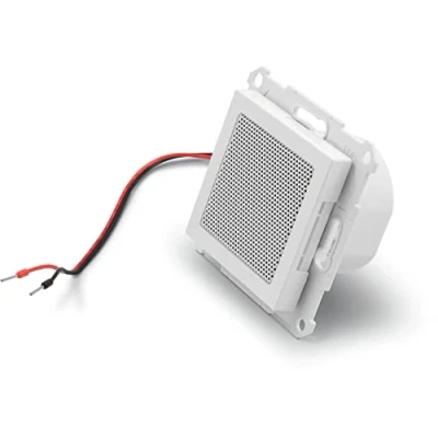 Abbildung von TechniSat Lautsprecher zu DIGITRADIO UP 55 Einzel Unterputz Speaker (zur Erweiterung des 55, für die Flexible Montage, 2 Watt, IP20) Frontcover RAL 9016, weiß