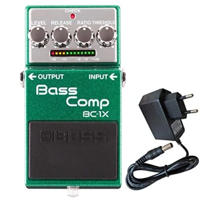 Abbildung von Boss BC 1X Bass Kompressor + keepdrum Netzteil 9V