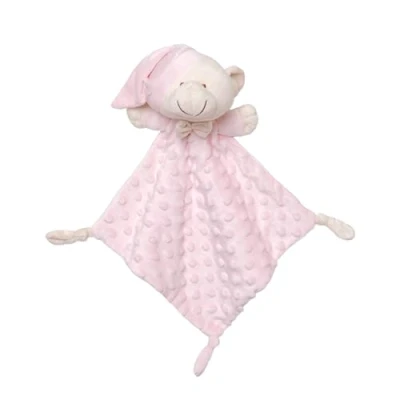 Abbildung von Interbaby DU003 02 Doudou Kuscheltier für Babys Bear, rosa, 100 g