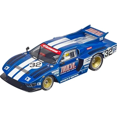 Abbildung von Carrera® Rennbahn Auto 20027671 EVOLUTION De Tomaso Pantera &quot;No.32&quot;