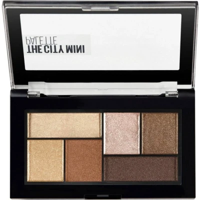 Abbildung von MAYBELLINE NEW YORK Lidschatten Palette The City Mini, Rooftop Bronzes