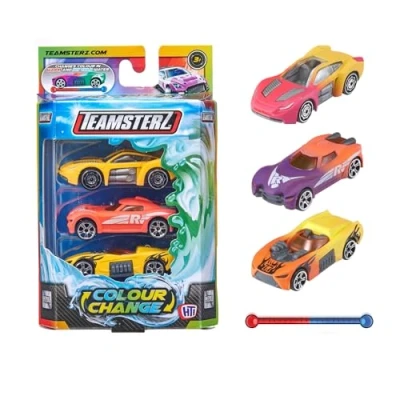 Abbildung von Teamsterz Farbwechsel Druckguss Bil 3er Pack