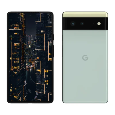 Abbildung von Google Pixel 6 entsperrtes Android 5G Smartphone mit 50 Megapixel Kamera und Weitwinkelobjektiv 128 GB Sorta Seafoam (Generalüberholt)