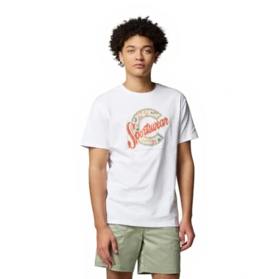 Abbildung von Columbia Rapid RIDGE Graphic TEE Tshirt print, Herren, Größe: Medium, White