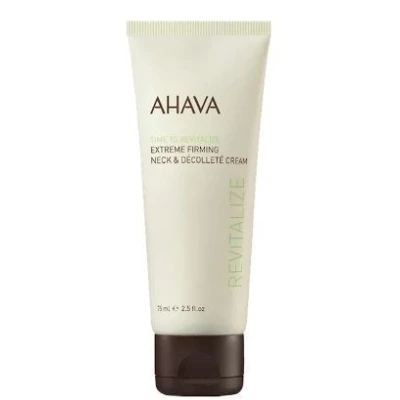 Abbildung von Ahava Time to Revitalize Extreme Firming Neck &amp; Decolleté Cream 75 ml