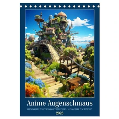 Abbildung von Anime Augenschmaus (Tischkalender 2025 DIN A5 hoch), CALVENDO Monatskalender