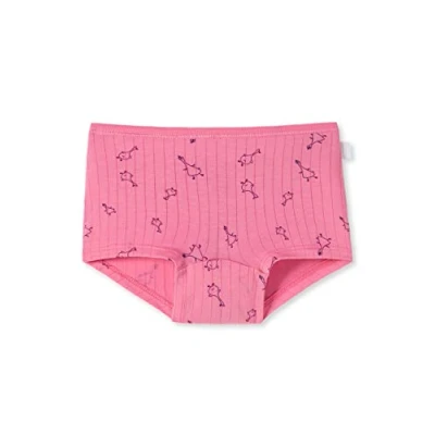Abbildung von Schiesser Mädchen Shorts Unterhosen Unterwäsche, pink Bedruckt, 98