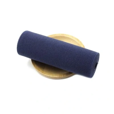 Abbildung von 2 Meter 10cm breites Gummiband für Bekleidungsbund, elastisches Gurtband, DIY Nähzubehör, Navy blau,
