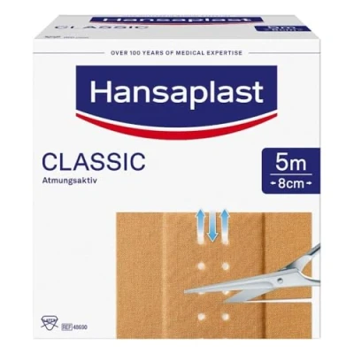 Abbildung von Hansaplast Classic Pflaster 8 cmx5 m 1 St