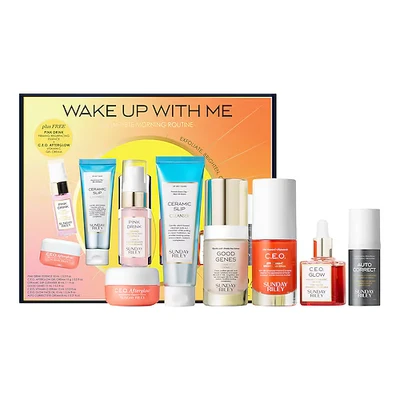 Abbildung von Sunday Riley Wake Up With Me Skincare set