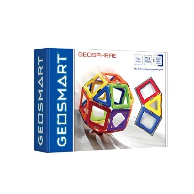 Abbildung von Smart Games Geosmart Geosphere Magnetspielbausteine, (31 St)