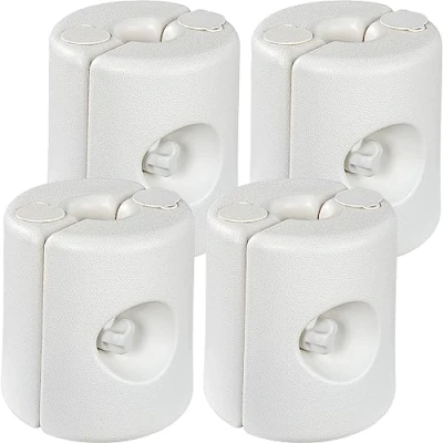 Abbildung von INSTENT Pavillonstandfüße 4er Set, mit Wasser/Sand befüllbar, weiß