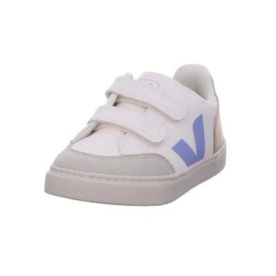 Abbildung von Veja Small V12 Sneaker low für Kinder, Größe: 28, Extra white/olympe Schuhe
