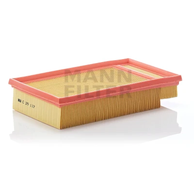 Abbildung von MANN FILTER C 29 117 Luftfilter 57 169 282 Filtereinsatz NISSAN: Primera Hatchback, Kombi, Limousine