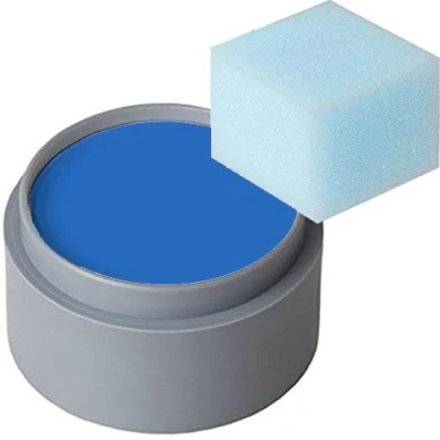Abbildung von Grimas Water Make Up Theaterschminke Kinderschminke 15ml Set Farbe 303 blau