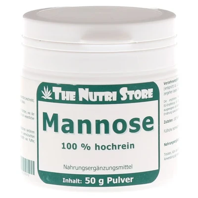 Abbildung von Mannose 100% rein Pulver 50 g