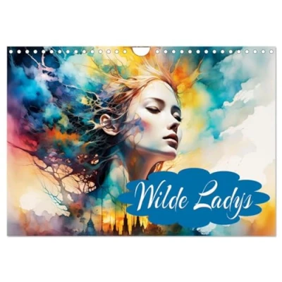 Abbildung von Wilde Ladys (Wandkalender 2025 DIN A4 quer), CALVENDO Monatskalender