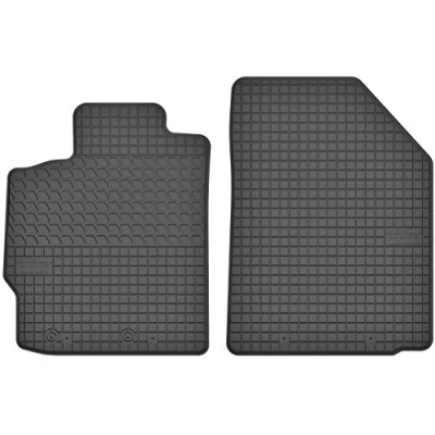 Abbildung von Gummimatten Vorne Gummi Fußmatten Satz für Toyota Yaris II (2005 2011) 2 teilig Passgenau