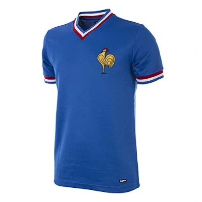 Abbildung von COPA Frankreich 1971 Retro Tshirt print, Herren, Größe: Large, Blue