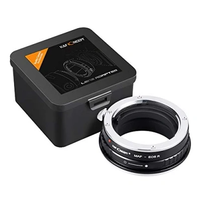Abbildung von K&amp;F Concept MAF auf EOS R Objektivadapter kompatibel mit Sony Alpha A Mount (und Minolta AF) Objektiv Kameras