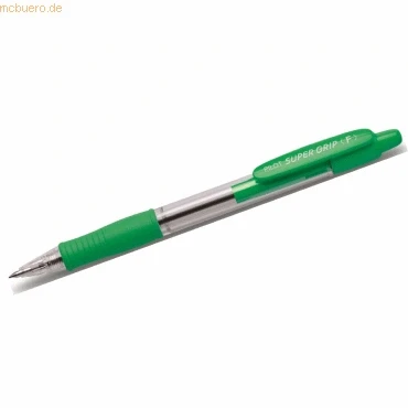 Abbildung von 12 x Pilot Kugelschreiber Super Grip F grün