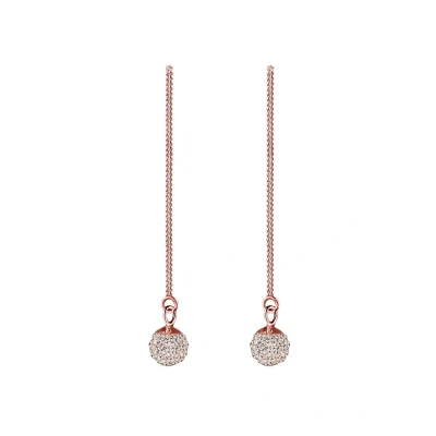 Abbildung von Elli Statement Chain Ohrringe rosegoldcoloured, Damen, Größe: One Size, Rosegold coloured