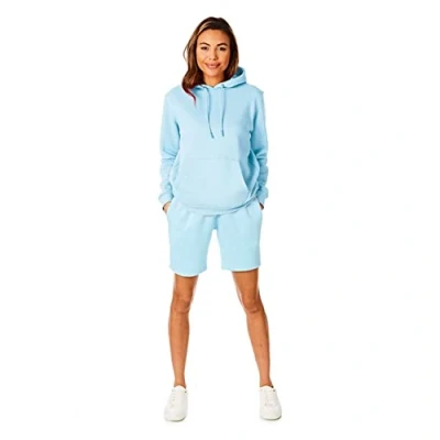 Abbildung von Light &amp; Shade LSLSWT005 Super Soft Touch Loungewear Kapuzen Sweatshirt Oberteil für Damen, Army, XL