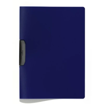 Abbildung von Durable Klemm Mappe Duraswing, bis 30 Blatt A4, dunkelblau, 5er Packung, 229507