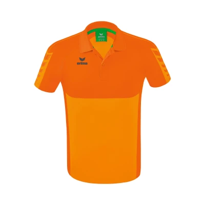 Abbildung von Erima Teamsport SIX Wings Poloshirt, Herren, Größe: Small, Orange