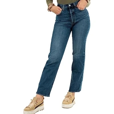 Abbildung von Levi&#039;s Ribcage Straight Ankle Jeans Leg, Damen, Größe: 23x29, Valley view