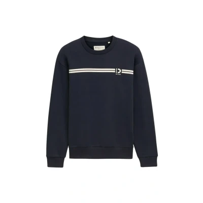 Abbildung von TOM Tailor Denim LOGO Sweatshirt, Herren, Größe: Medium, Sky captain blue