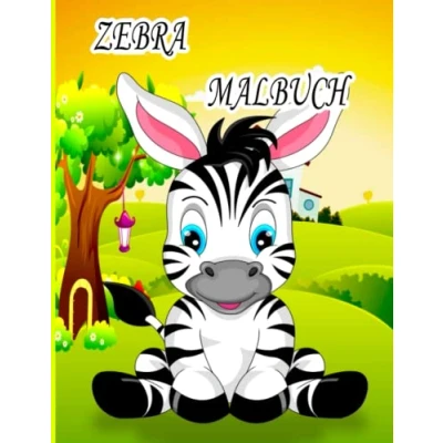 Abbildung von ZEBRA MALBUCH: Malbuch für Kinder, Jungen und Mädchen, Kleinkinder, schönen Illustrationen alle Altersgruppen