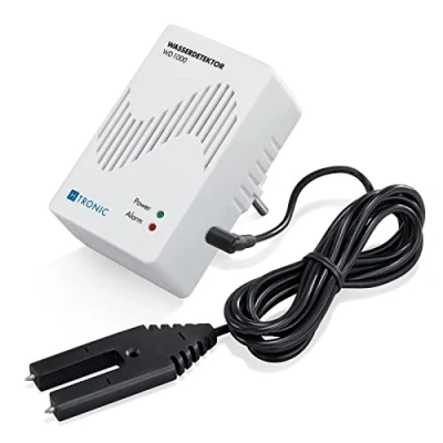 Abbildung von H Tronic 1114720 Wassermelder mit externem Sensor über Steckdose