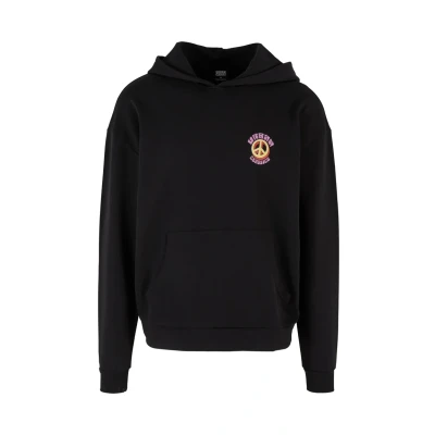 Abbildung von Urban Classics BIG Peace Hoody Kapuzenpullover, Herren, Größe: Medium, Black