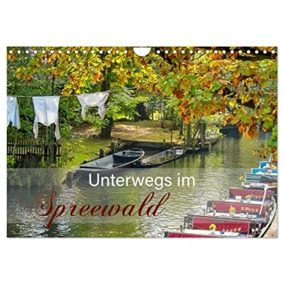 Abbildung von Unterwegs im Spreewald (Wandkalender 2025 DIN A4 quer), CALVENDO Monatskalender
