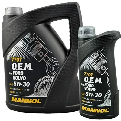 Abbildung von 5 + 1 (6 LITER) MANNOL 7707 5W 30 ACEA A5 B5 MOTORÖL